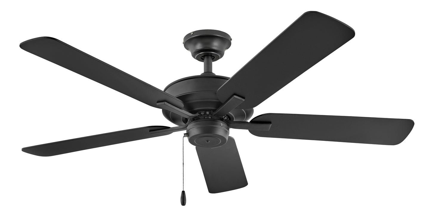 Metro Wet 52" Fan - Matte Black