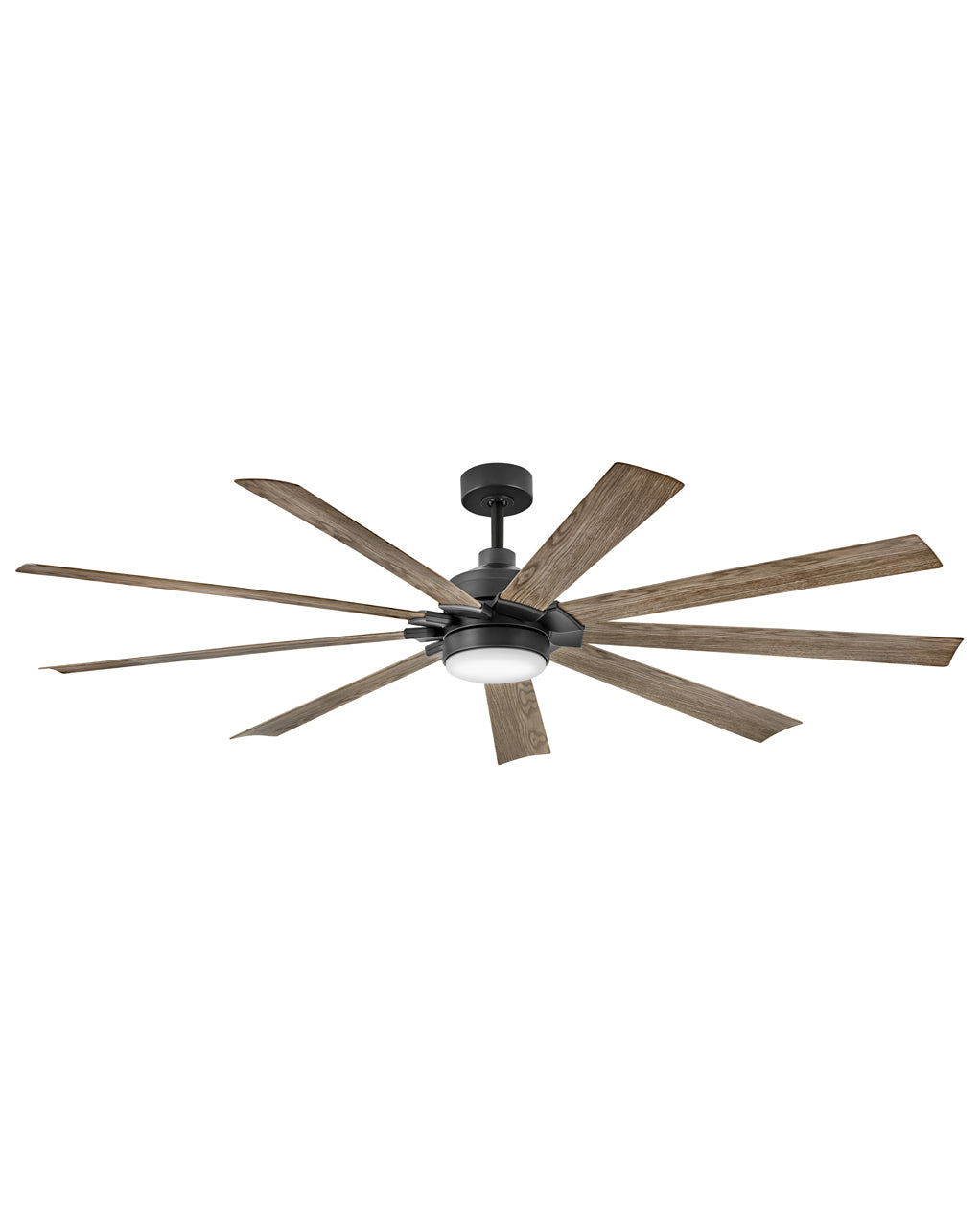 Turbine 80" LED Smart Fan - Matte Black