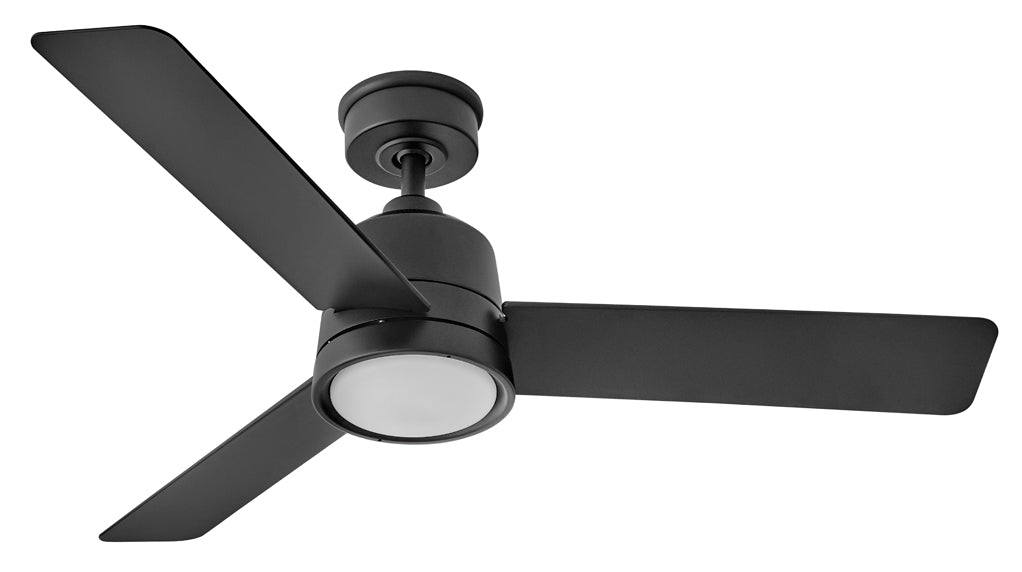 Chet 48" LED Fan - Matte Black