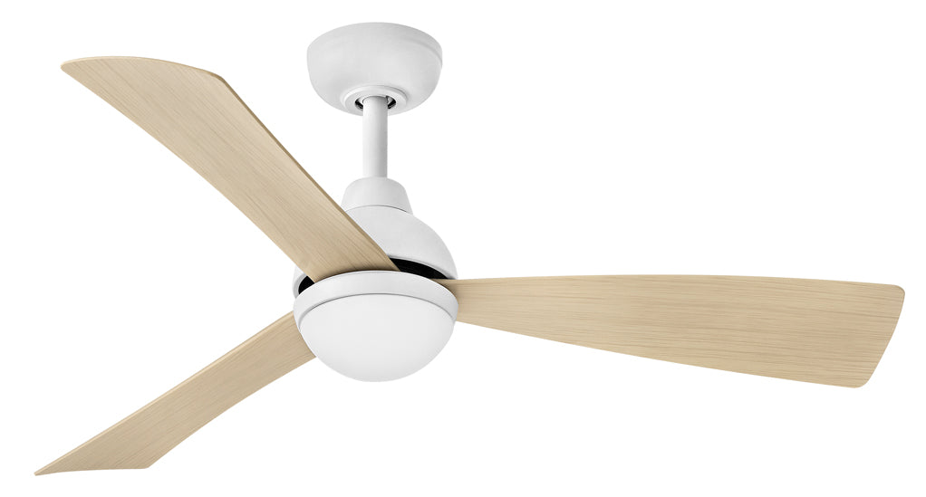 Una 44" LED Fan - Matte White