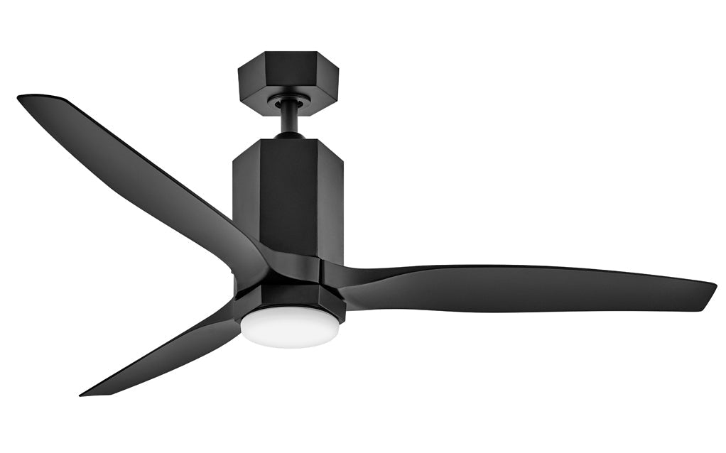 Facet 52" LED Dual Mount Smart Fan - Matte Black