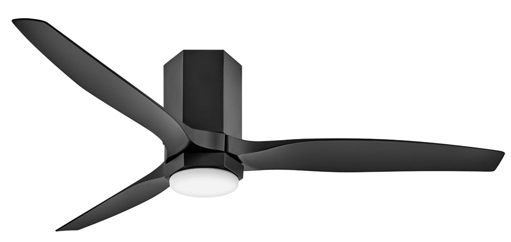 Facet 52" LED Smart Fan - Matte Black