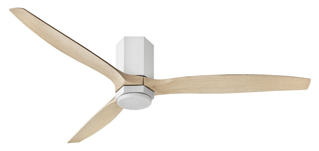 Facet 60" LED Smart Fan - Matte White