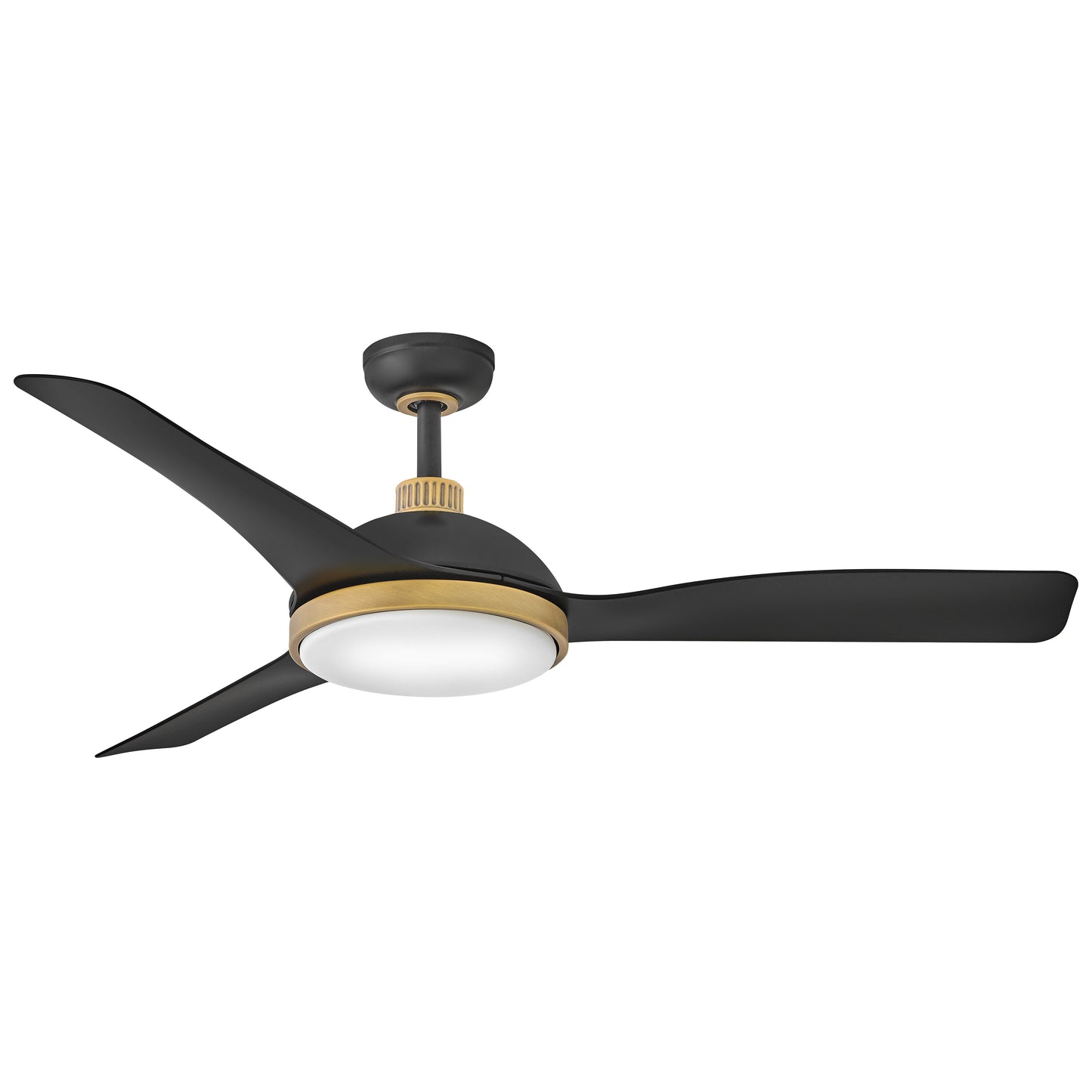 Alba 56" LED Smart Fan - Matte Black