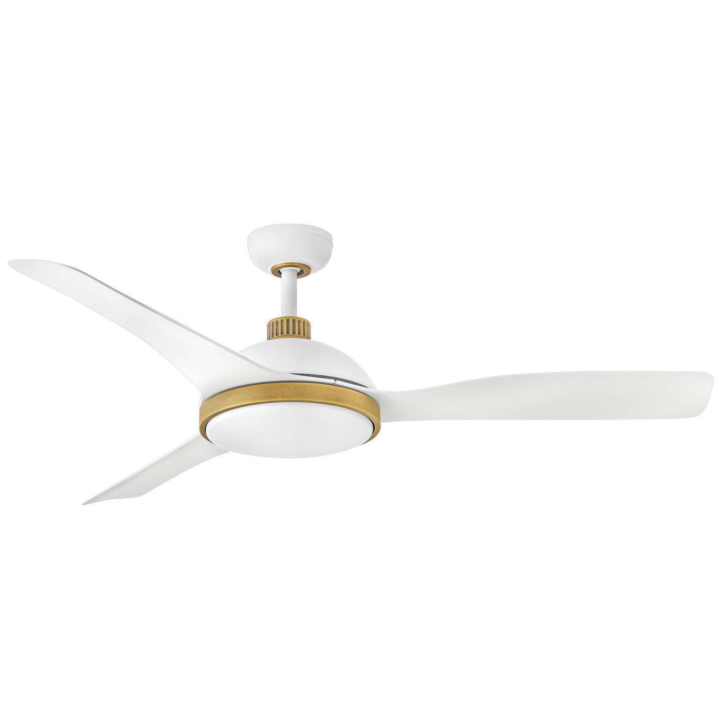 Alba 56" LED Smart Fan - Matte White