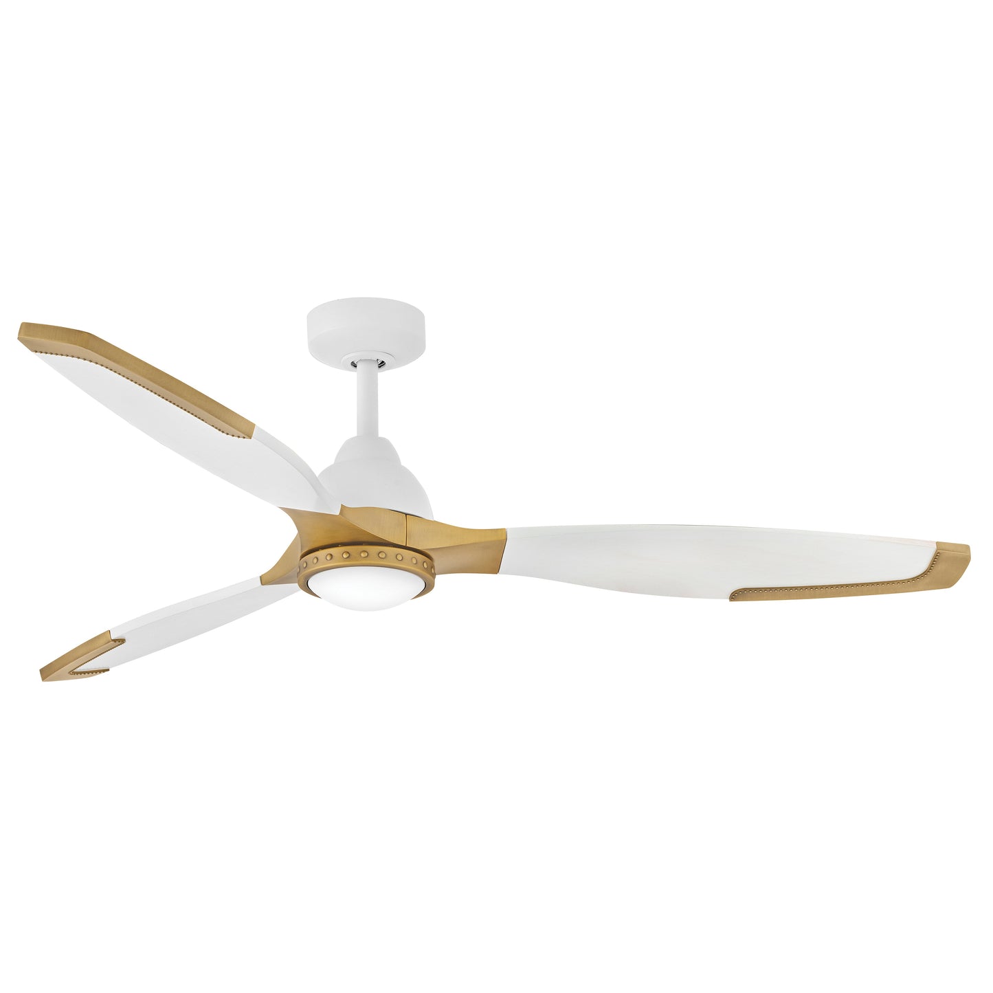 Aileron 60" LED Smart Fan - Matte White