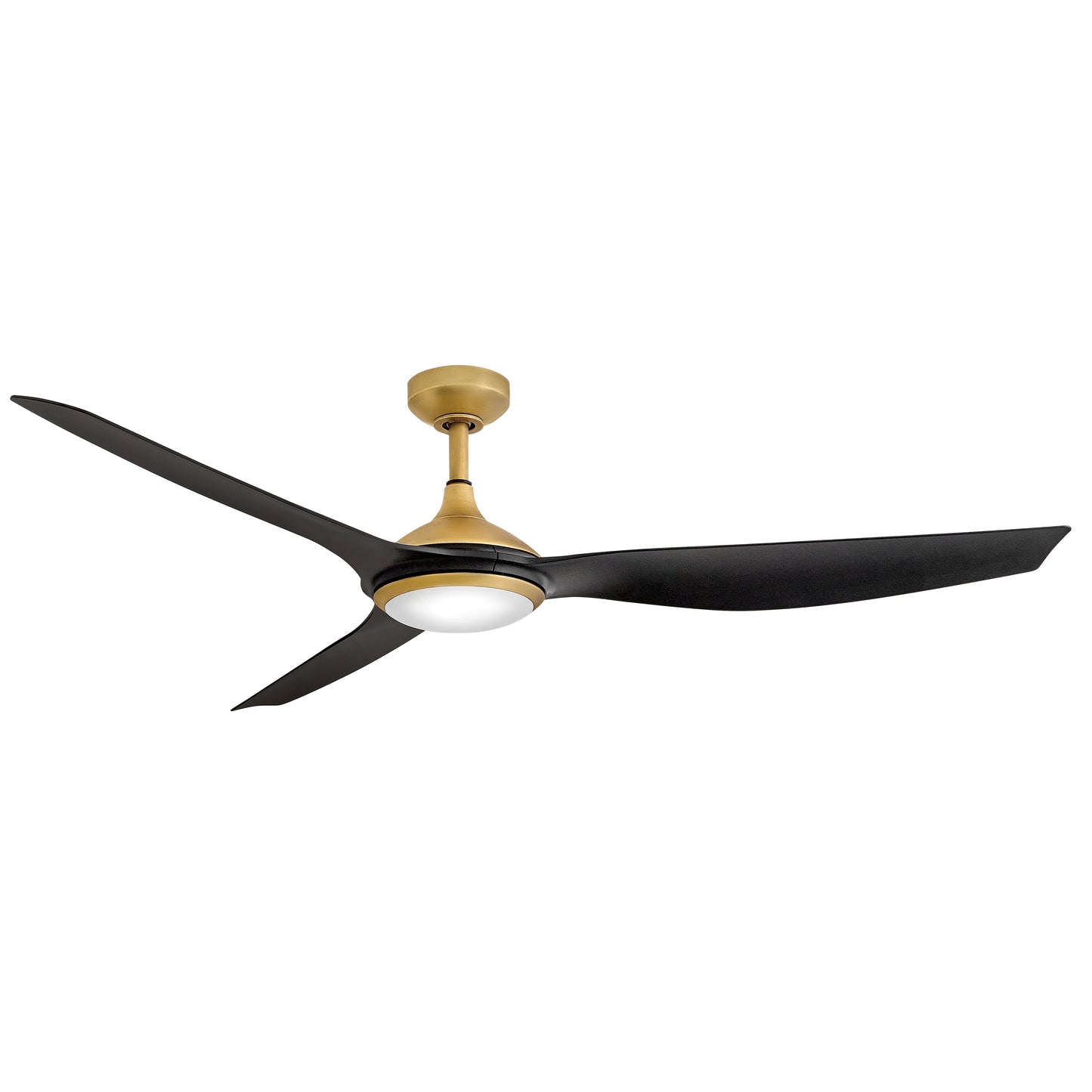 Talan 64" LED Smart Fan - Heritage Brass