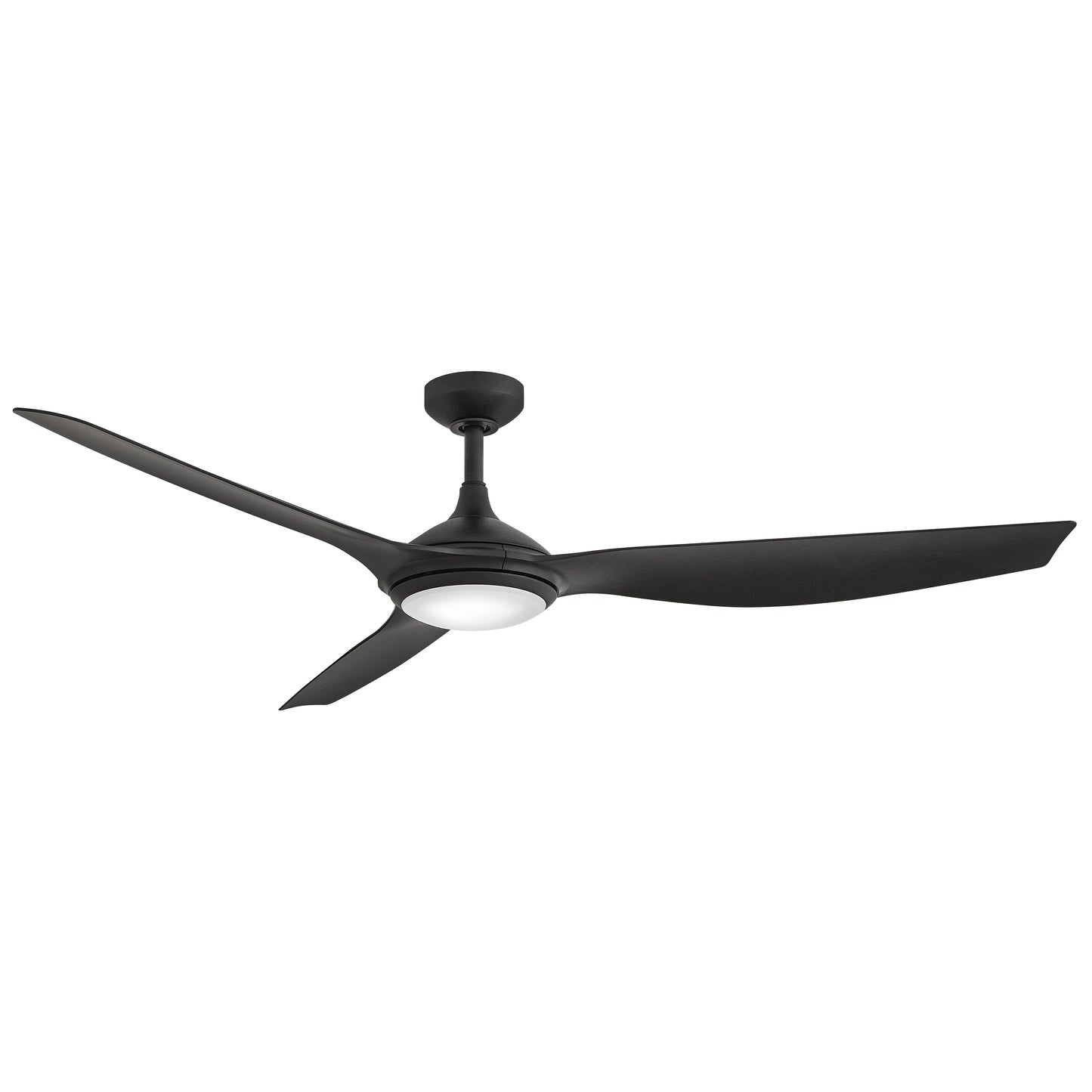 Talan 64" LED Smart Fan - Matte Black