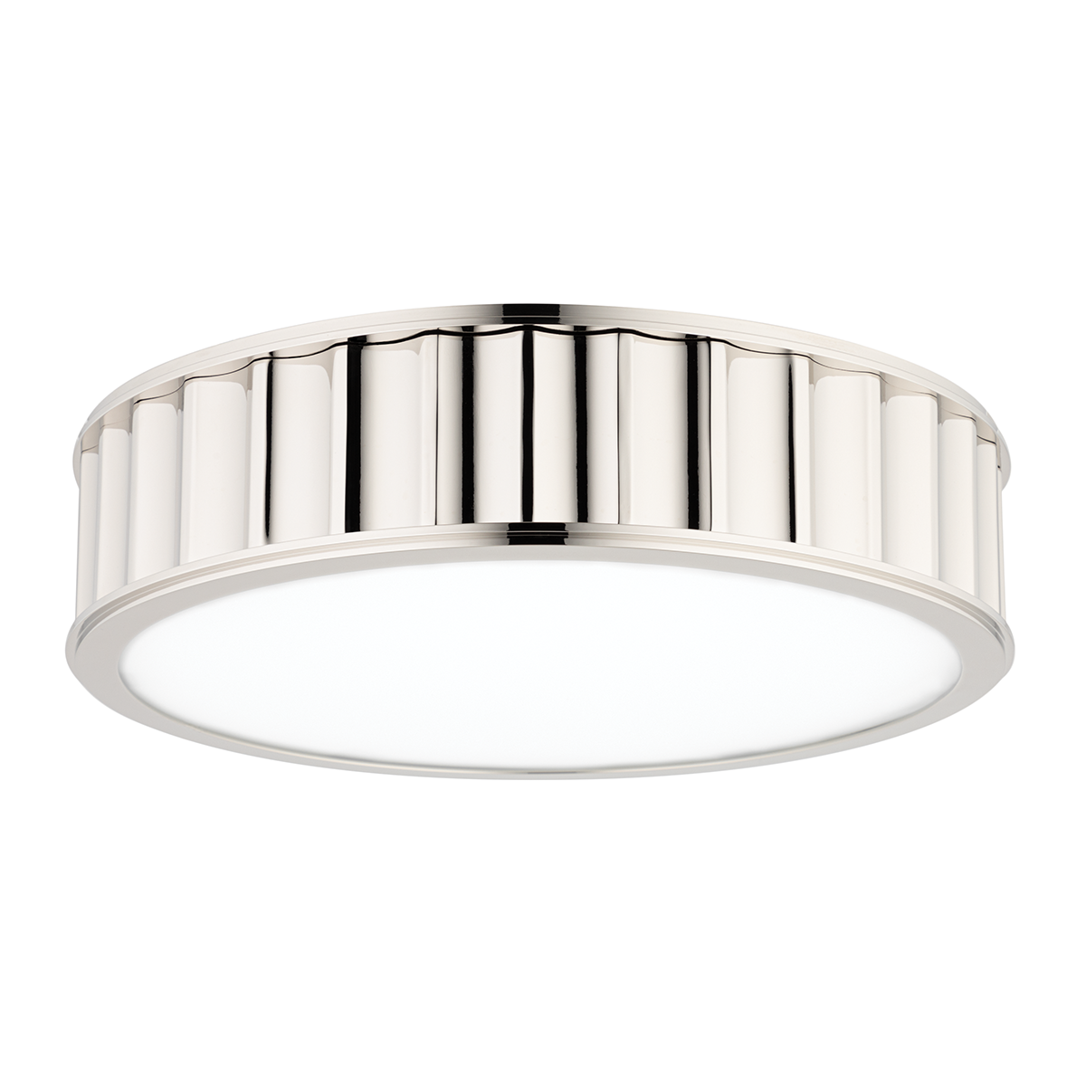 Middlebury Flush Mount with Polished Nickel Finish
