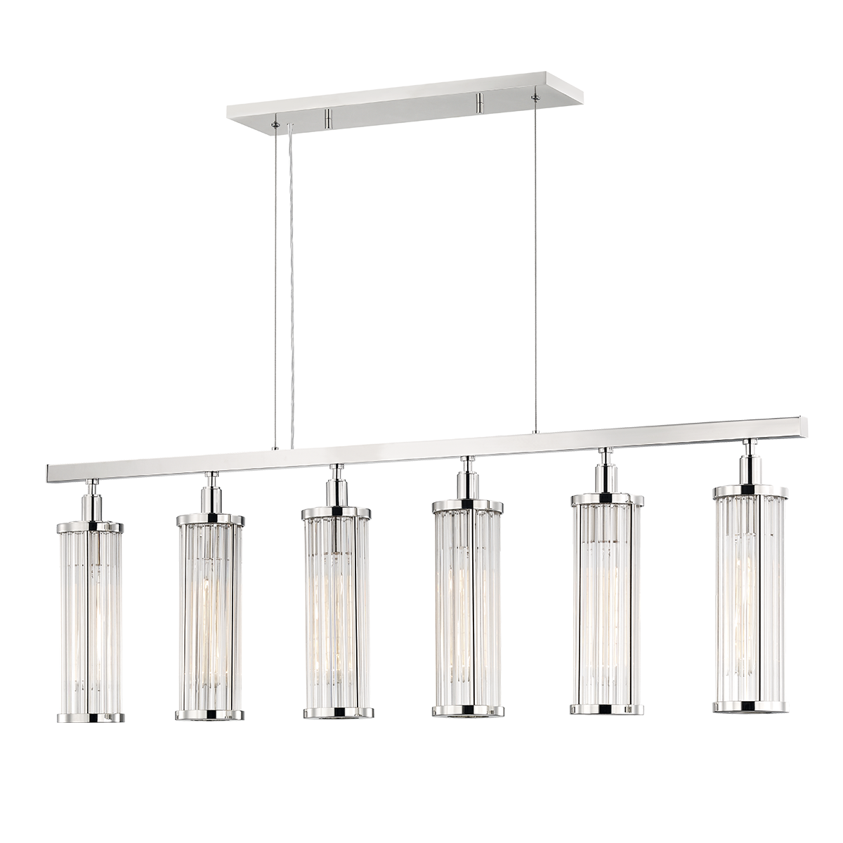 Marley Linear with Polished Nickel Finish