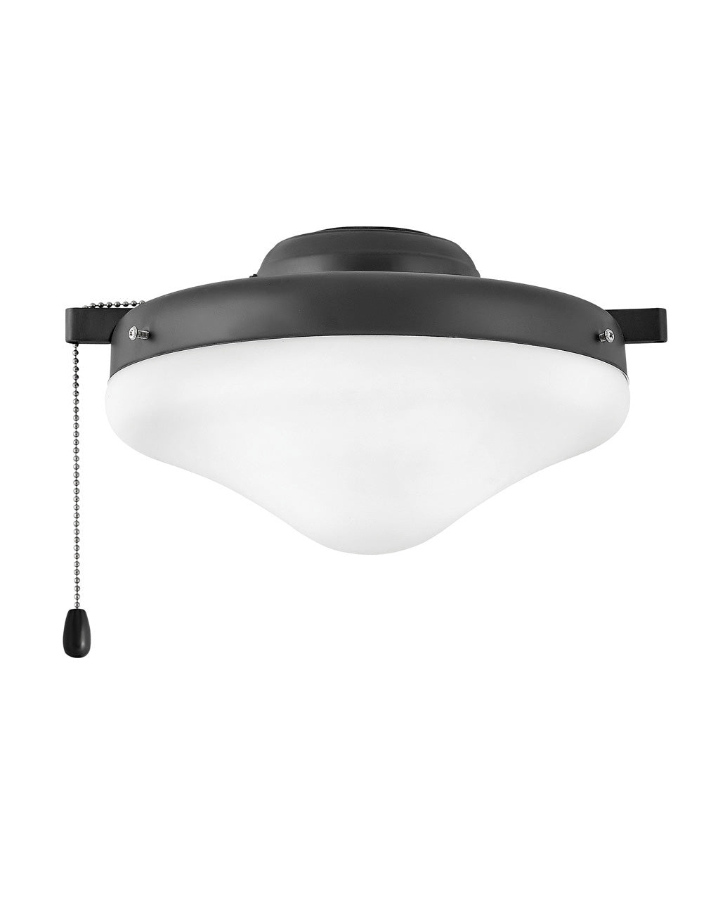 Light Kit Heirloom Glass - Matte Black