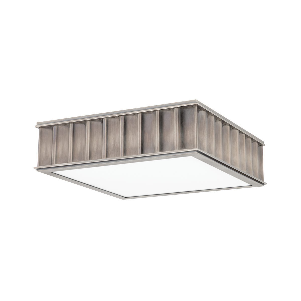 Middlebury Flush Mount with Historic Nickel Finish