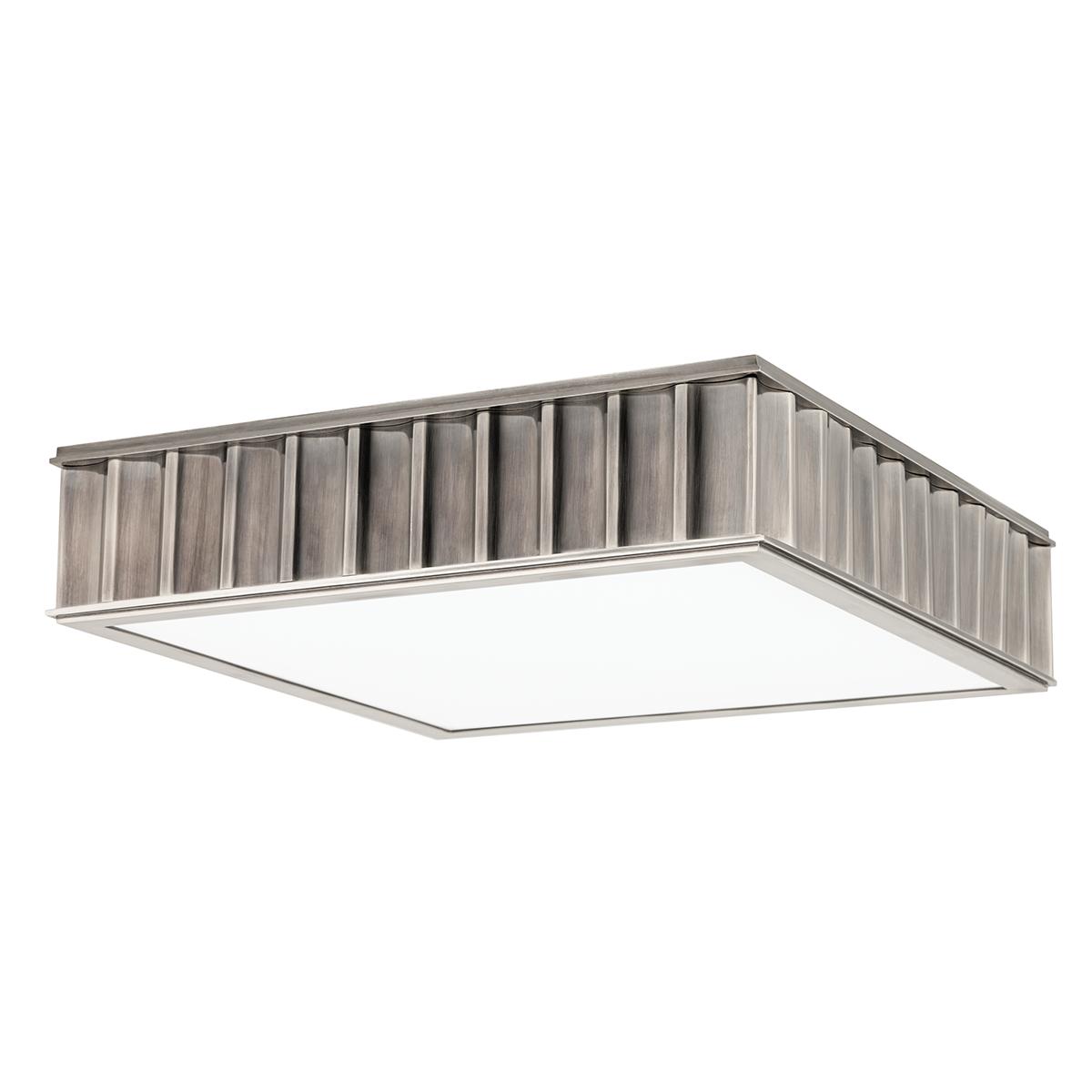 Middlebury Flush Mount with Historic Nickel Finish