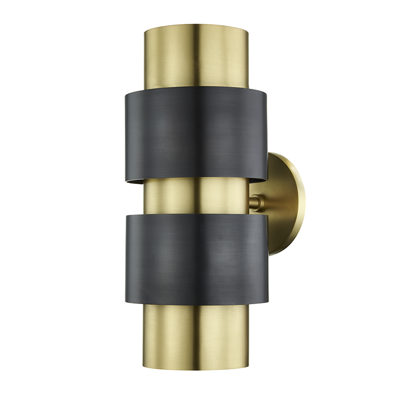Cyrus Wall Sconce with Aged Old Bronze Finish