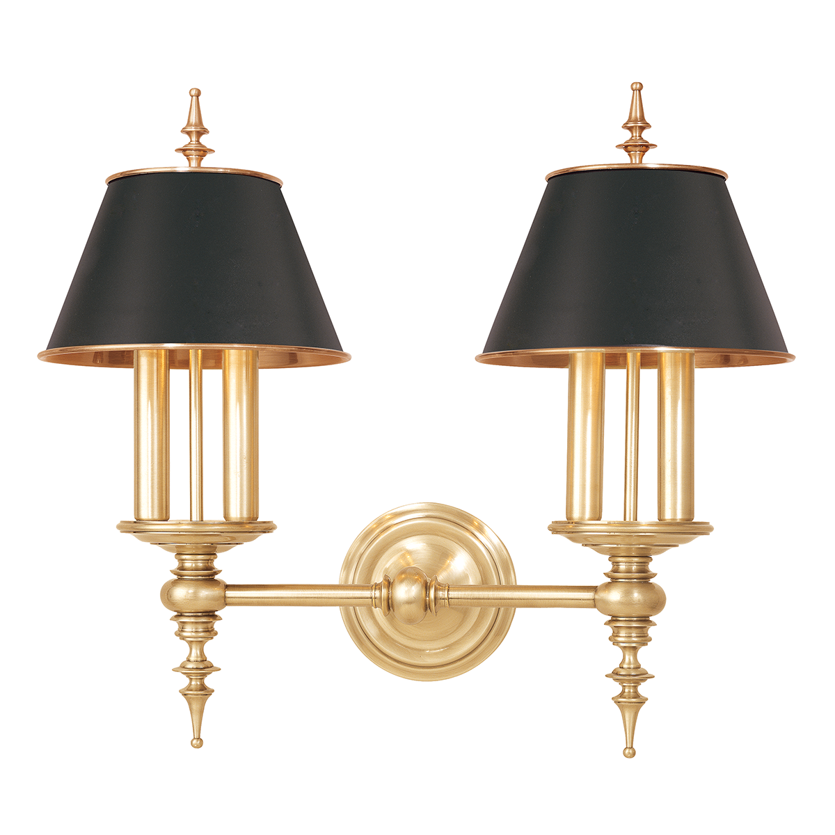 Cheshire Wall Sconce with Aged Brass Finish
