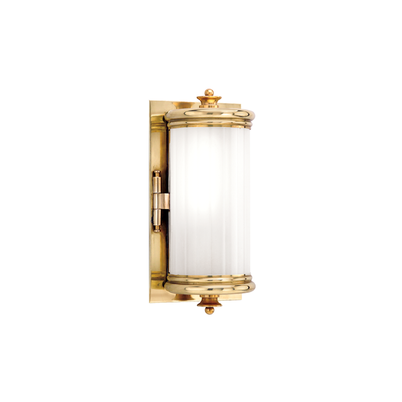 Bristol Bath and Vanity with Aged Brass Finish