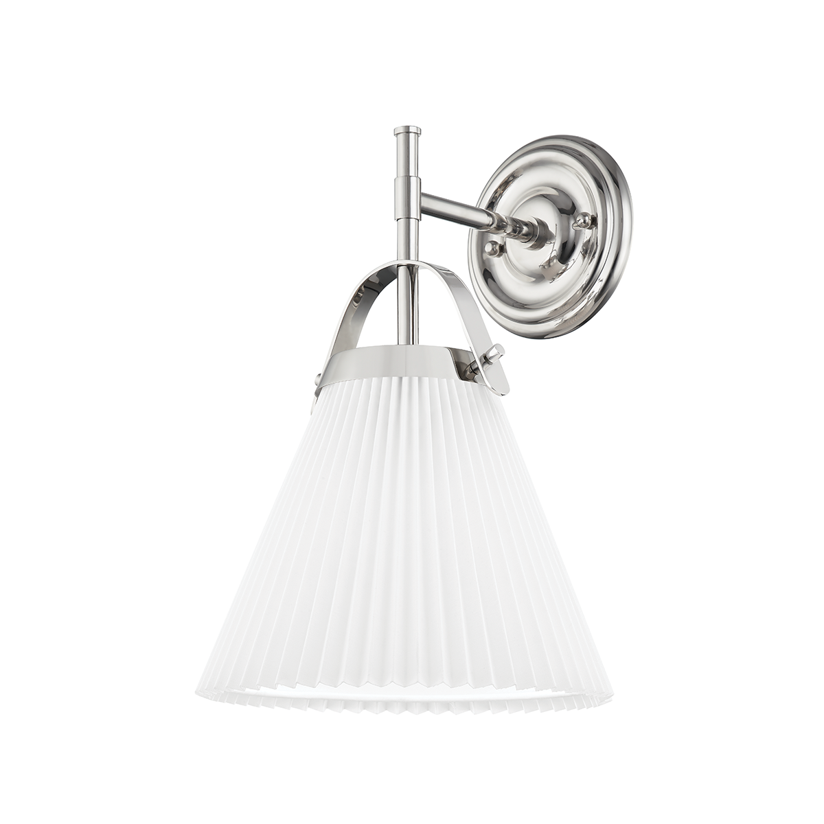 Aldridge Wall Sconce with Polished Nickel Finish