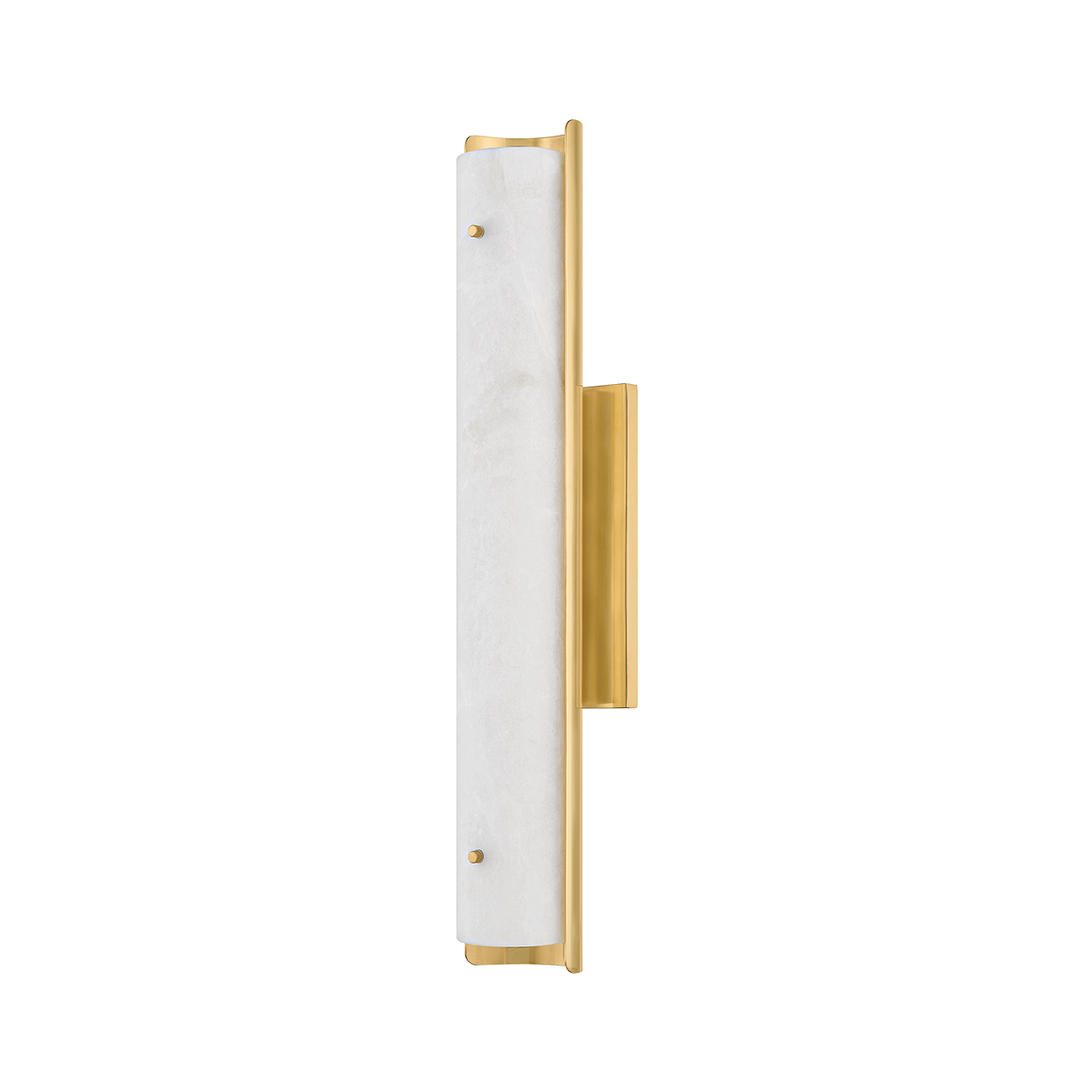 LUCIO Wall Sconce with Aged Brass Finish