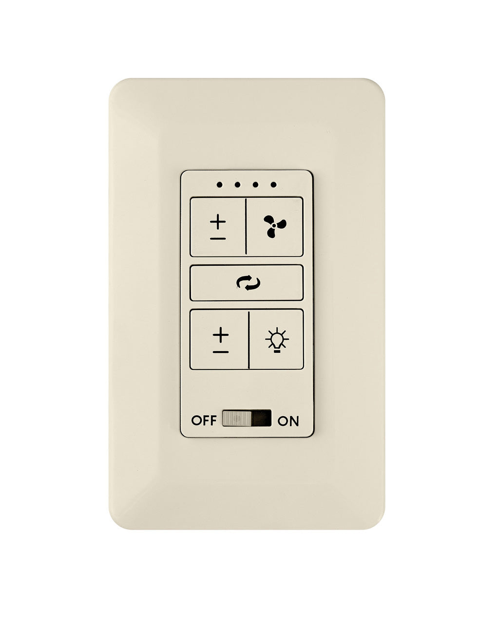 Wall Control 4 Speed DC - Almond