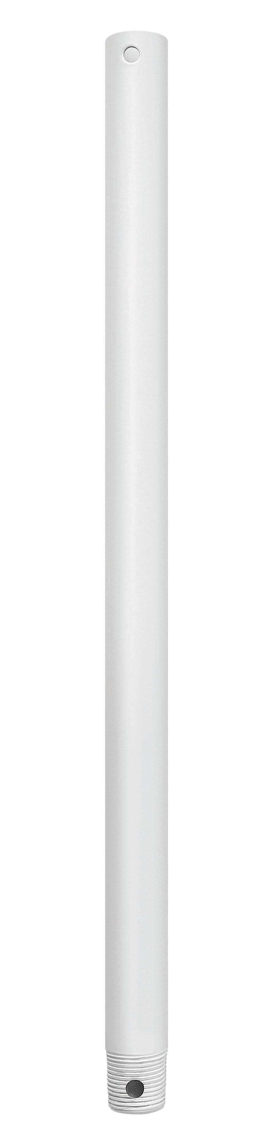 18" Downrod - Matte White