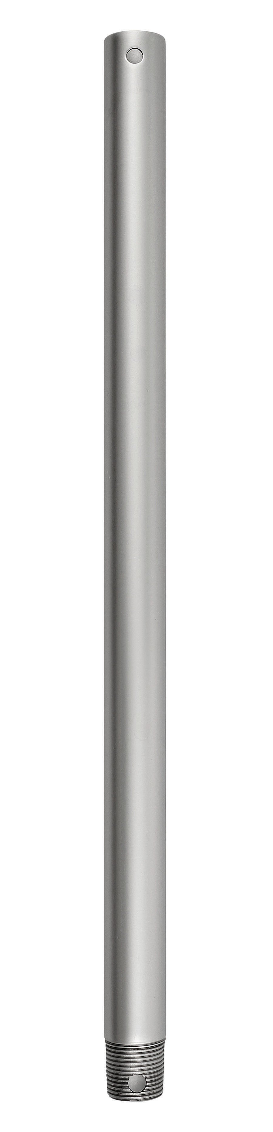 18" Downrod - Satin Steel
