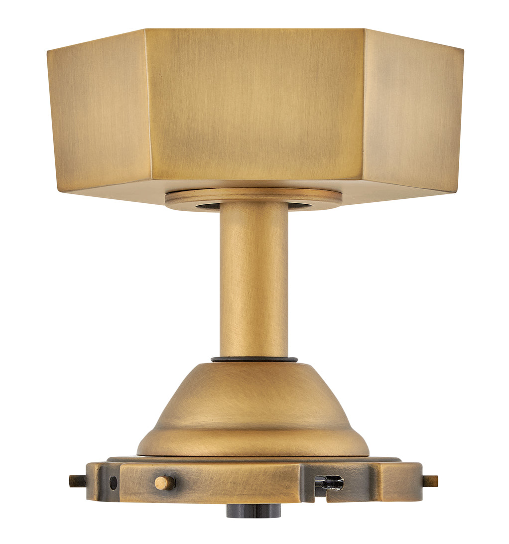 Downrod Kit Facet - Heritage Brass