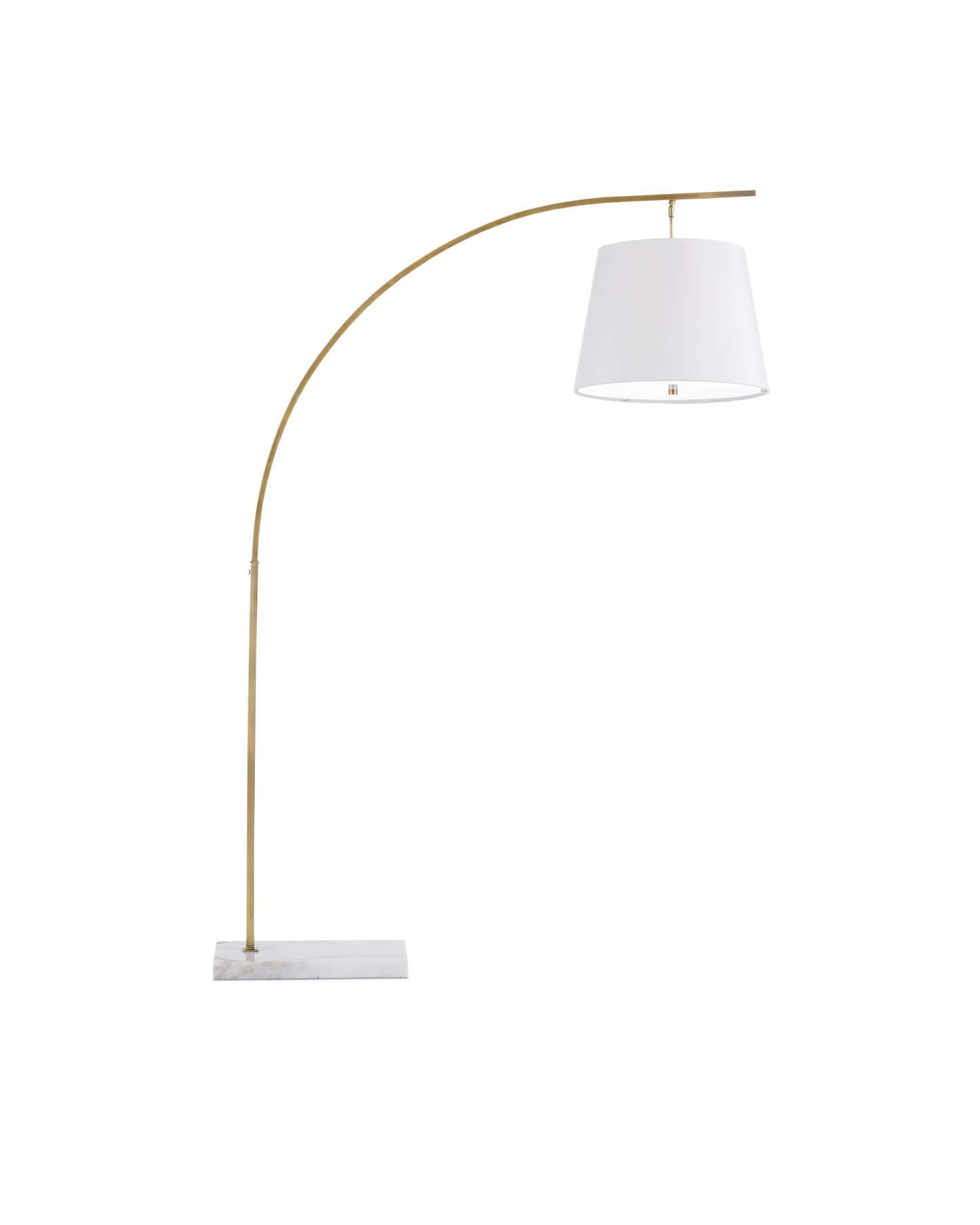 Cloister Medium Brass Floor Lamp