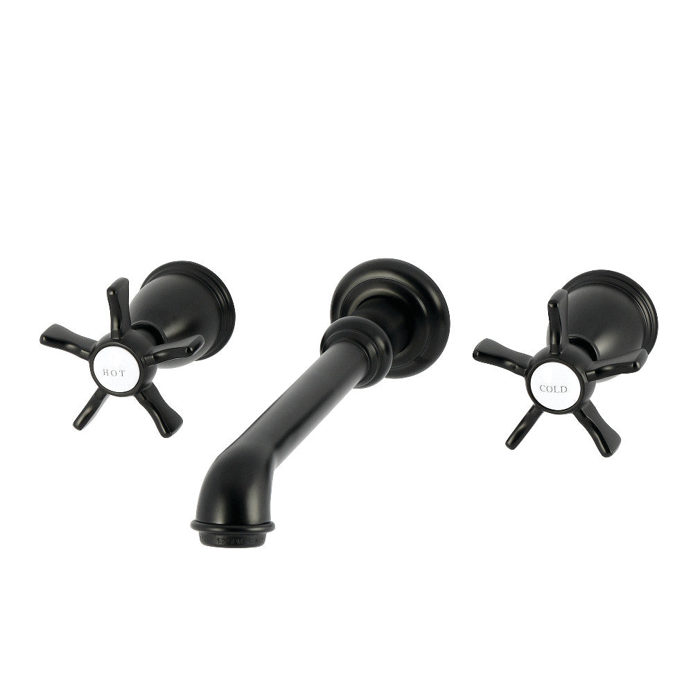 Hamilton Wall-Mount Bathroom Faucet in Matte Black