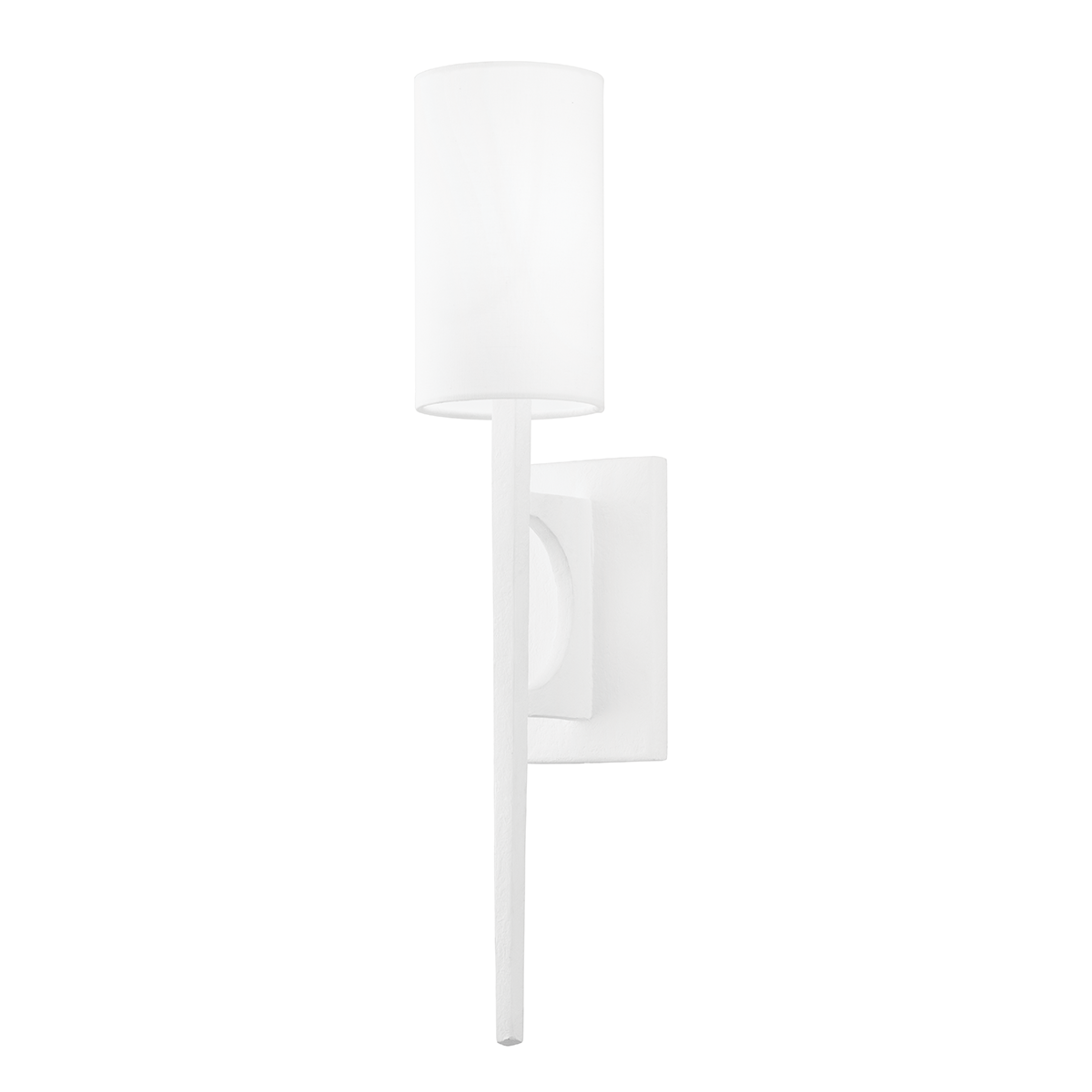 Wallace Wall Sconce with GESSO WHITE Finish