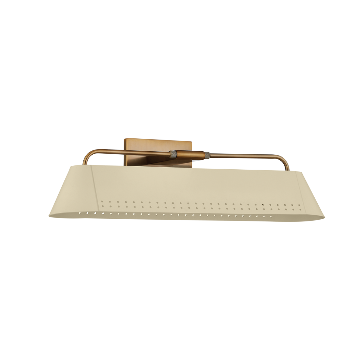 Rowan Picture Light with PATINA BRASS AND SOFT SAND Finish