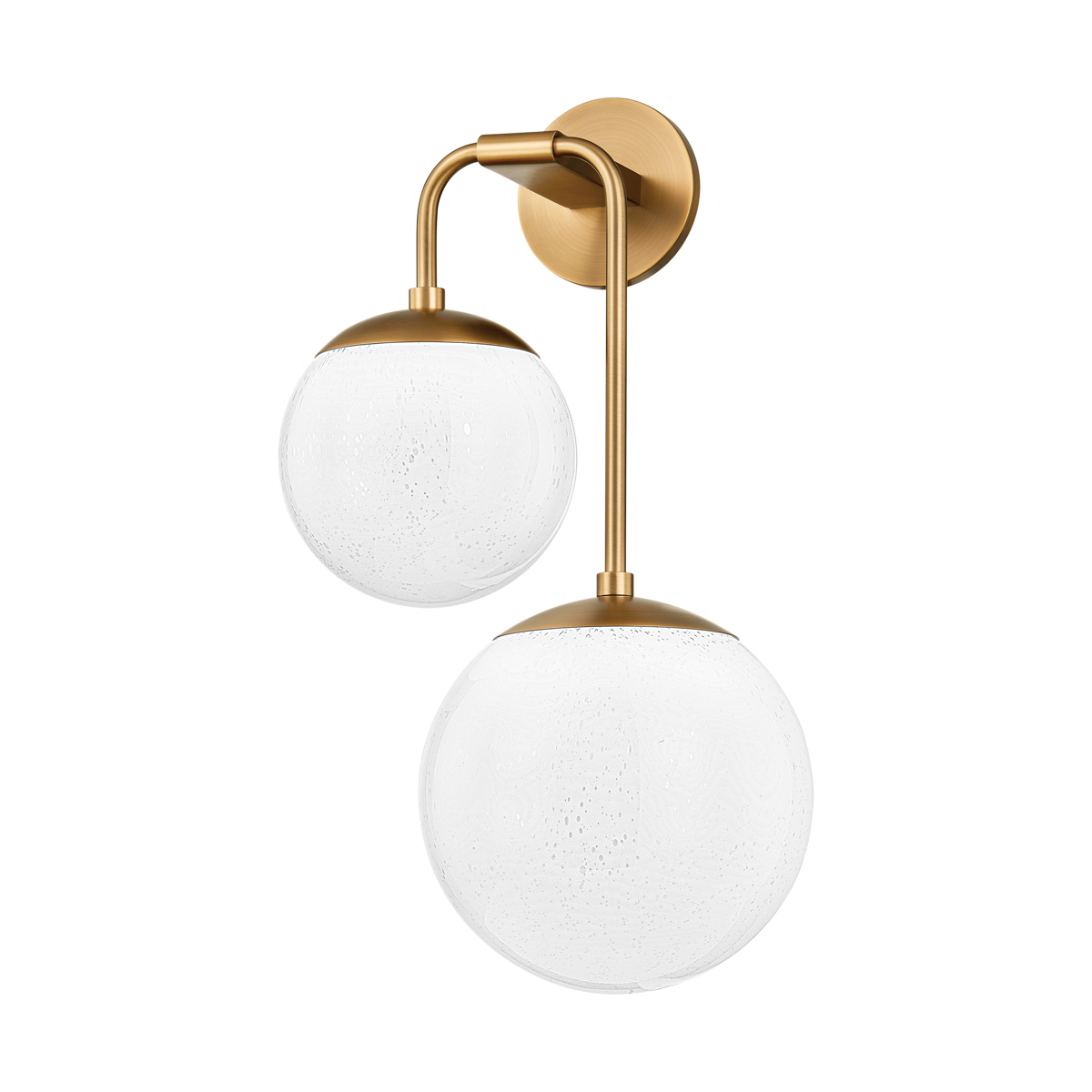 Brogan Wall Sconce with PATINA BRASS Finish