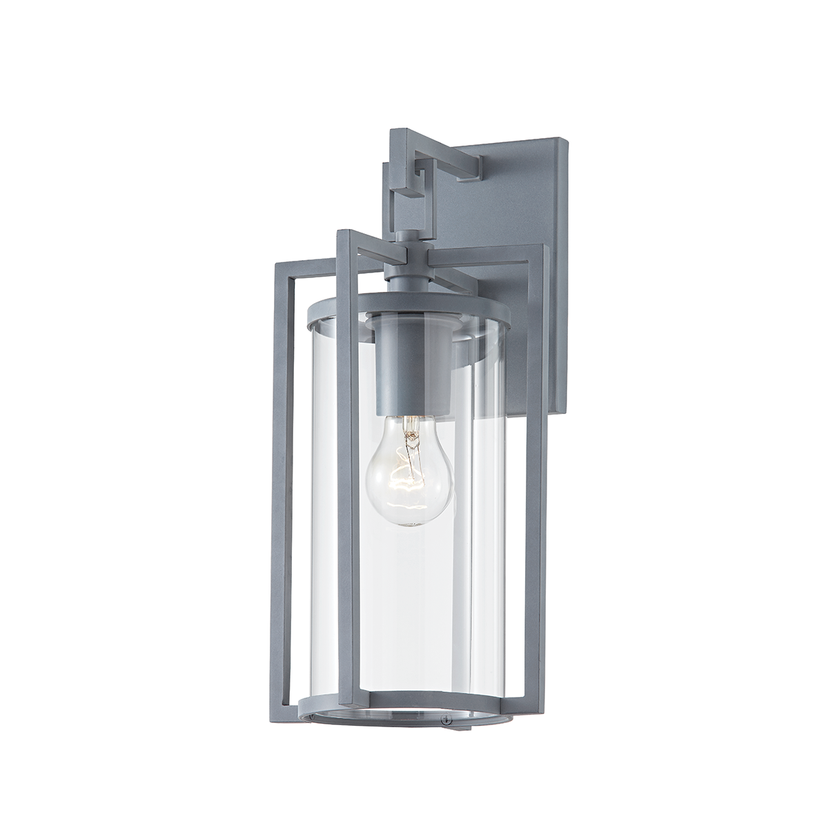 Percy Wall Sconce with WEATHERED ZINC Finish