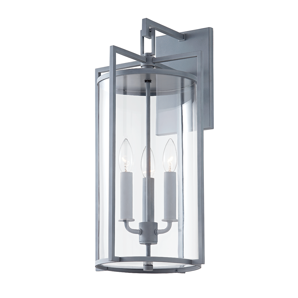 Percy Wall Sconce with WEATHERED ZINC Finish