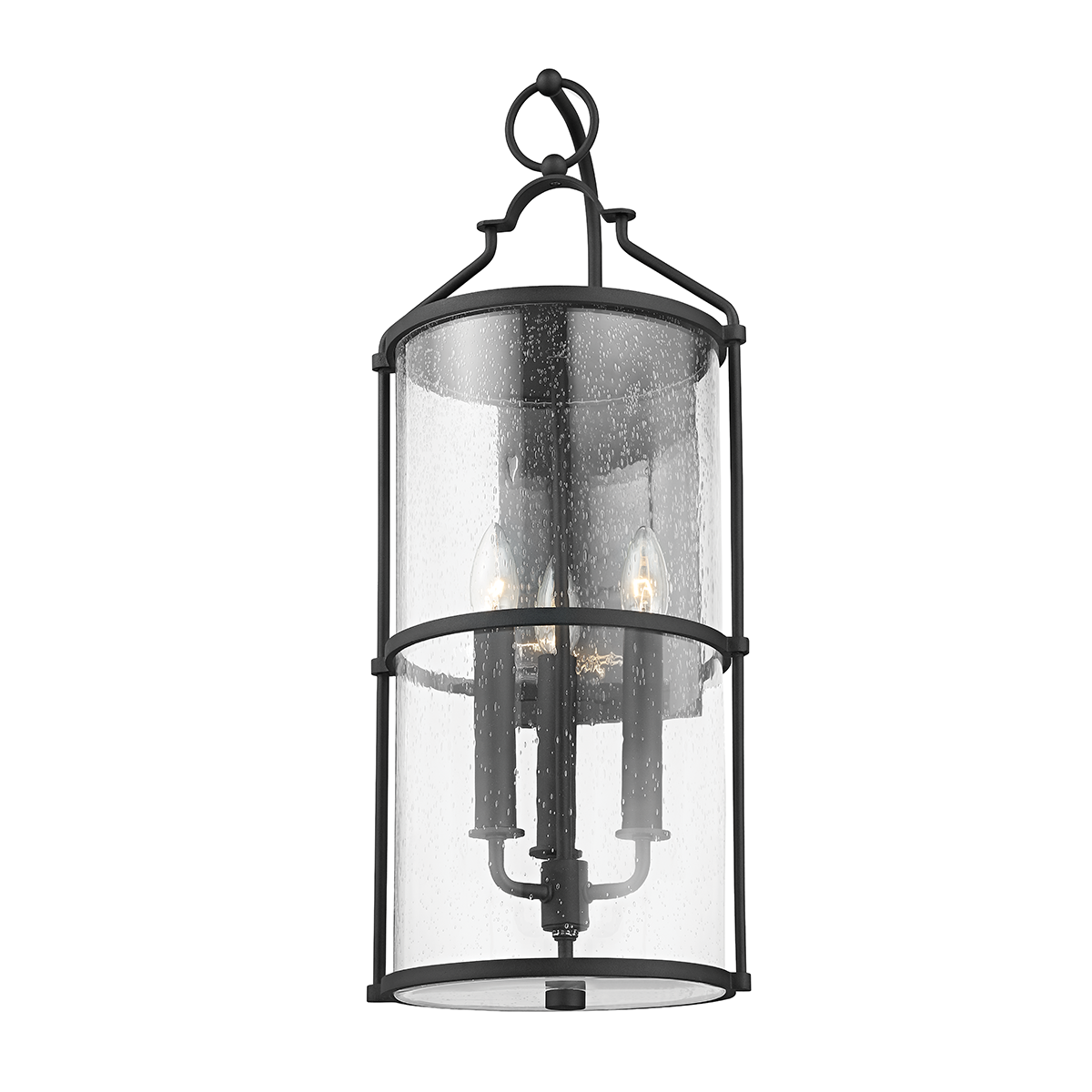 Burbank Wall Sconce with TEXTURED BLACK Finish