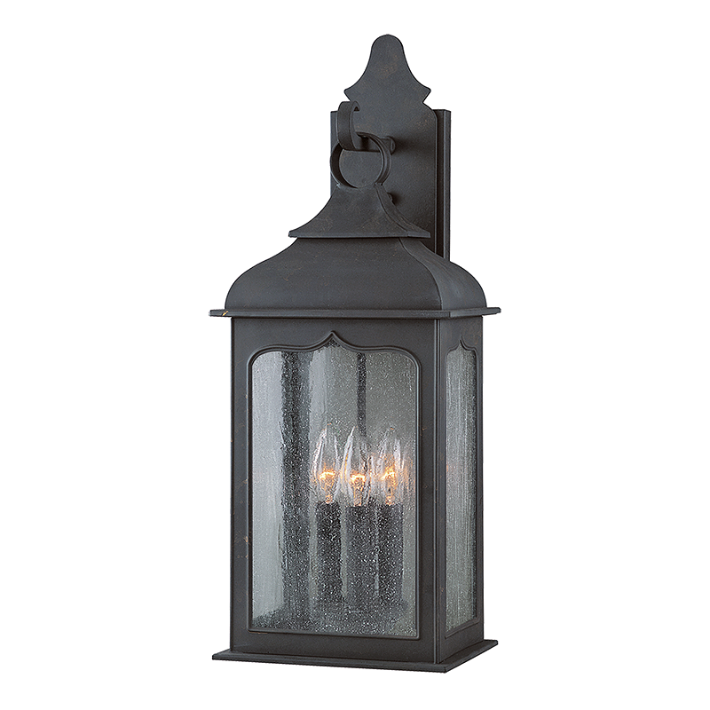 Henry Street Wall Sconce with TEXTURED BRONZE Finish