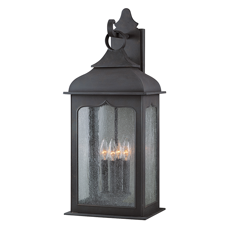 Henry Street Wall Sconce with TEXTURED BRONZE Finish