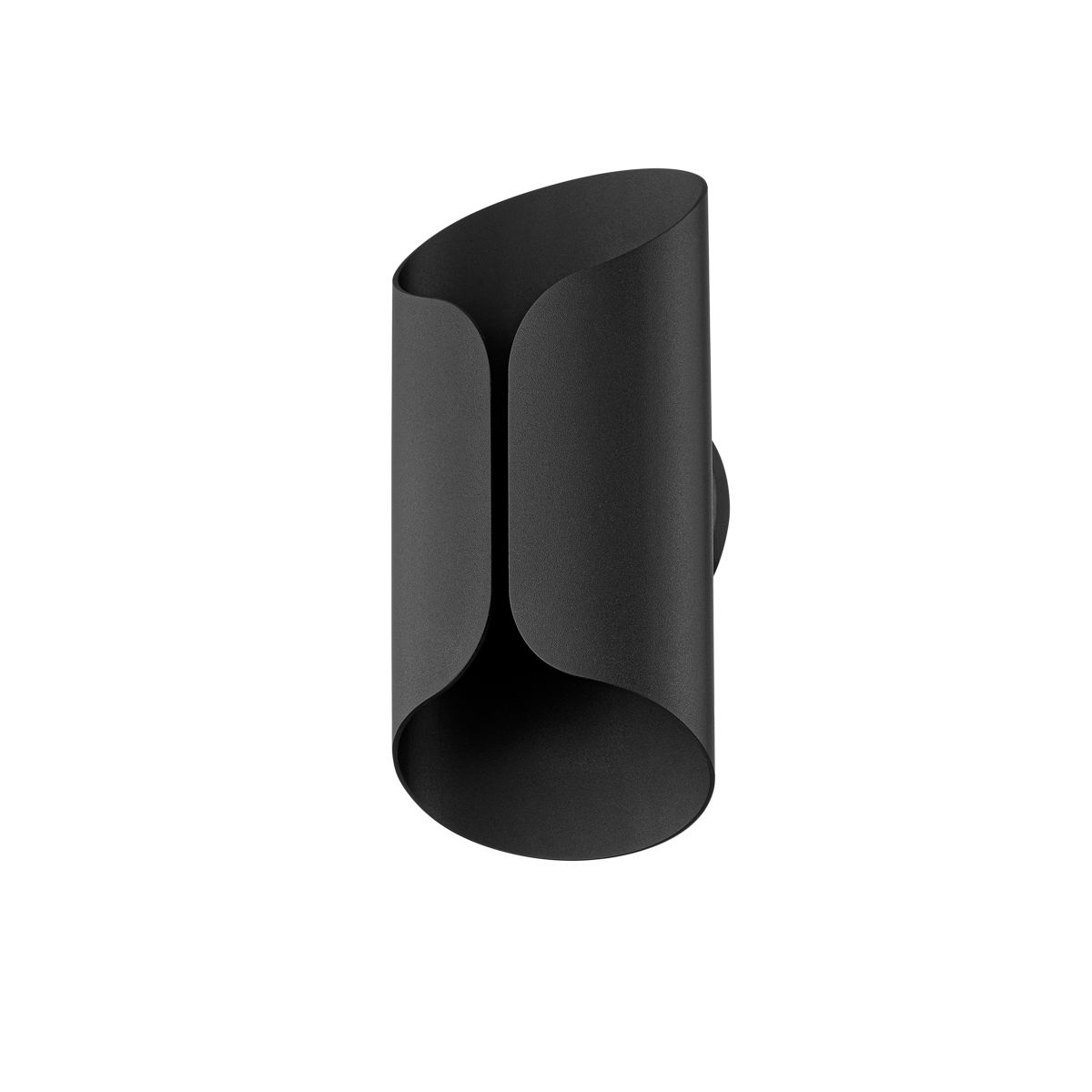 COLE Exterior Wall Sconce with TEXTURED BLACK Finish