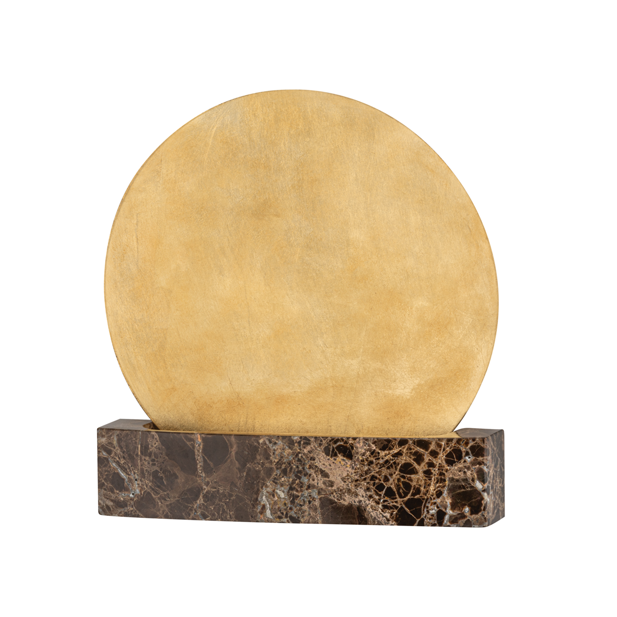 Rune Wall Sconce with Vintage Gold Leaf Finish