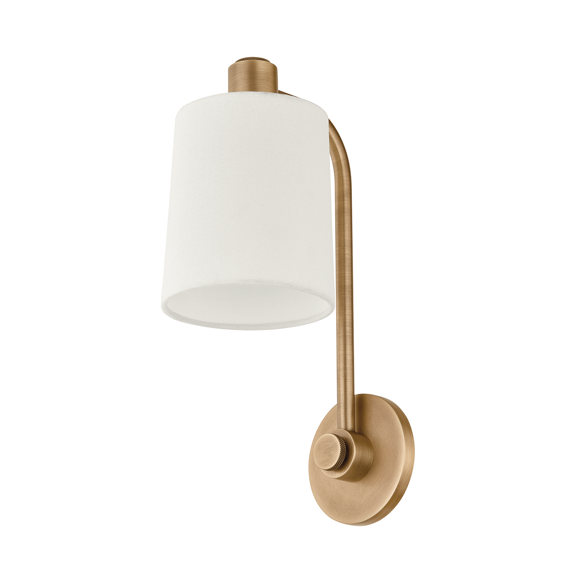 RIGBY Wall Sconce with PATINA BRASS Finish