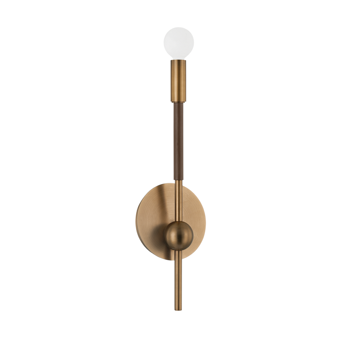 Obie Wall Sconce with Patina Brass/Bronze Finish