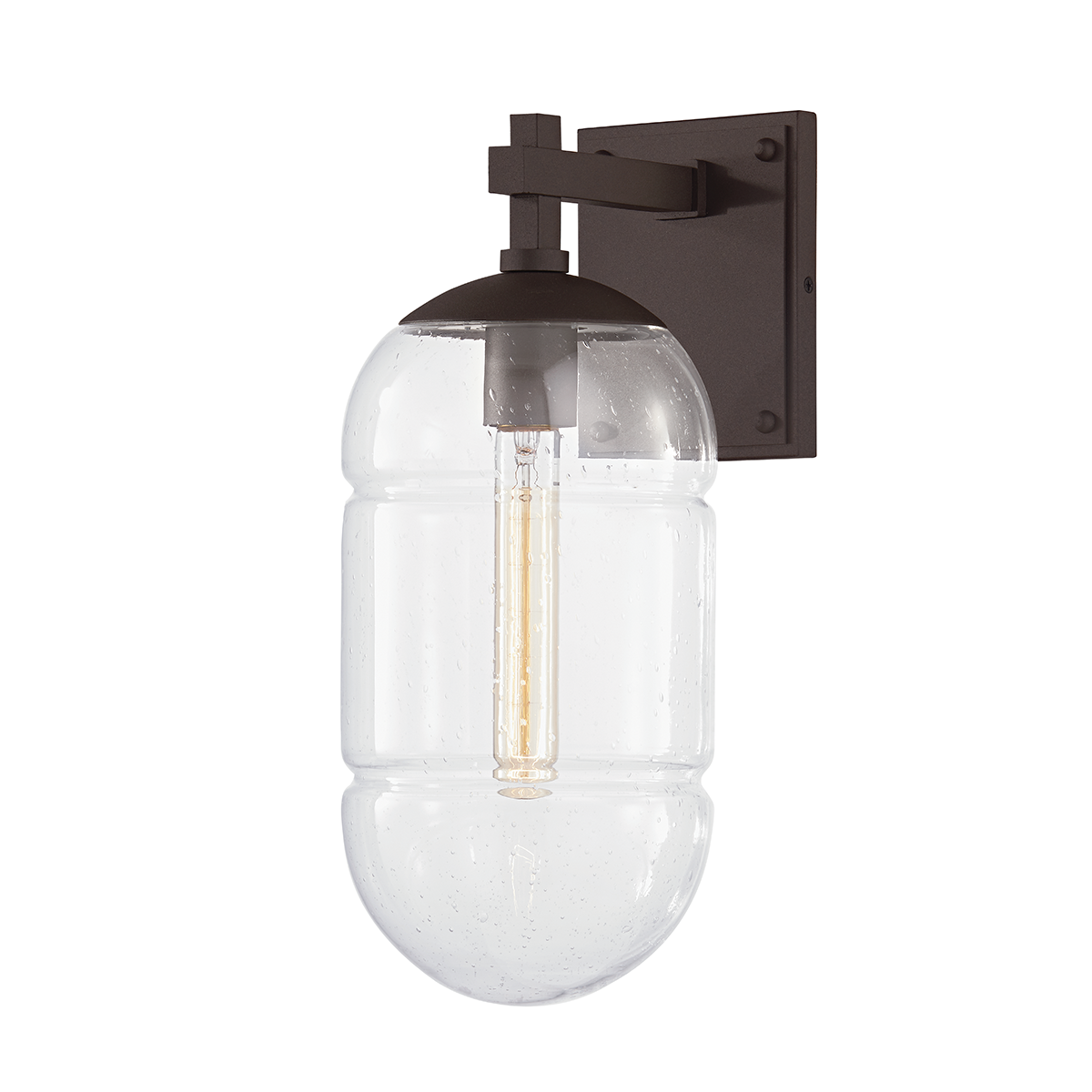 Poston Wall Sconce with TEXTURED BRONZE Finish
