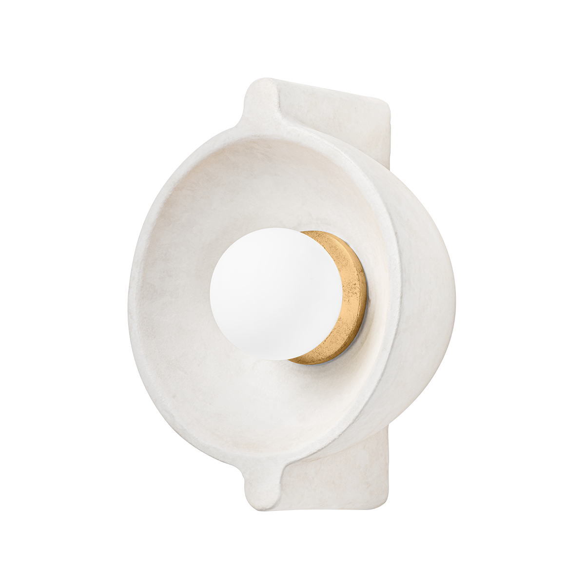 MODESTO Wall Sconce with Vintage Gold Leaf Finish