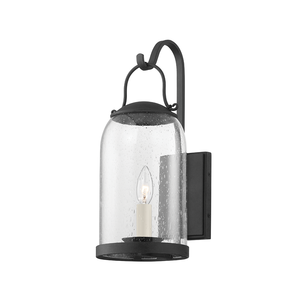 Napa County Wall Sconce with FRENCH IRON Finish