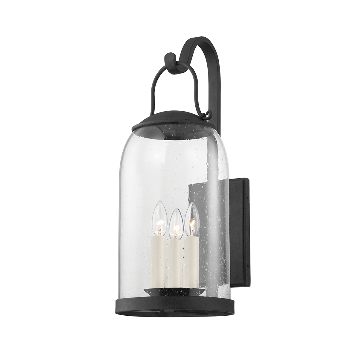 Napa County Wall Sconce with FRENCH IRON Finish