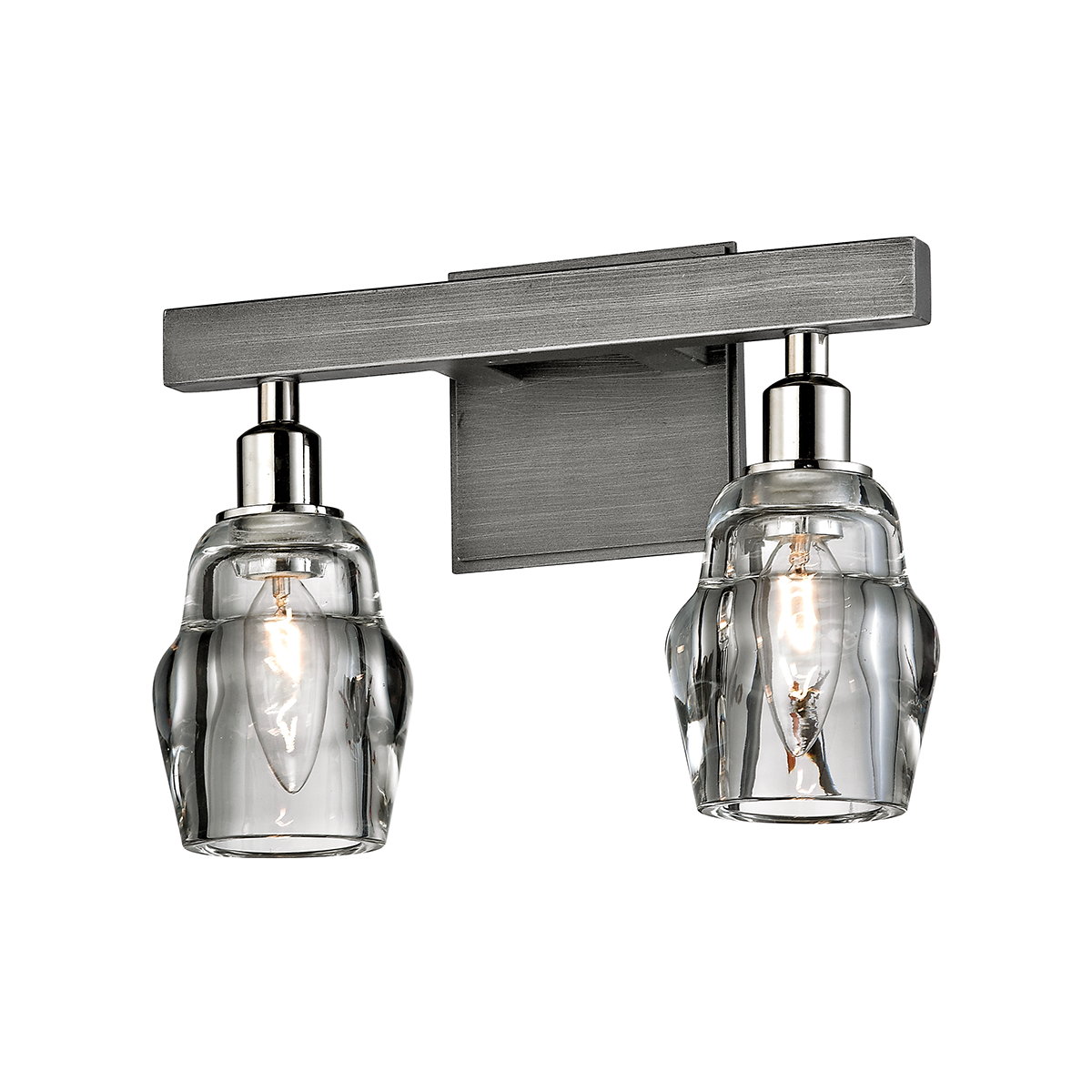 Citizen Bath and Vanity with GRAPHITE AND POLISHED NICKEL Finish