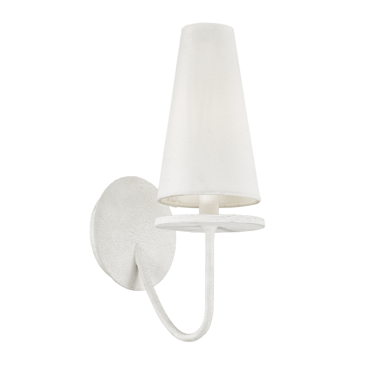 Marcel Wall Sconce with GESSO WHITE Finish