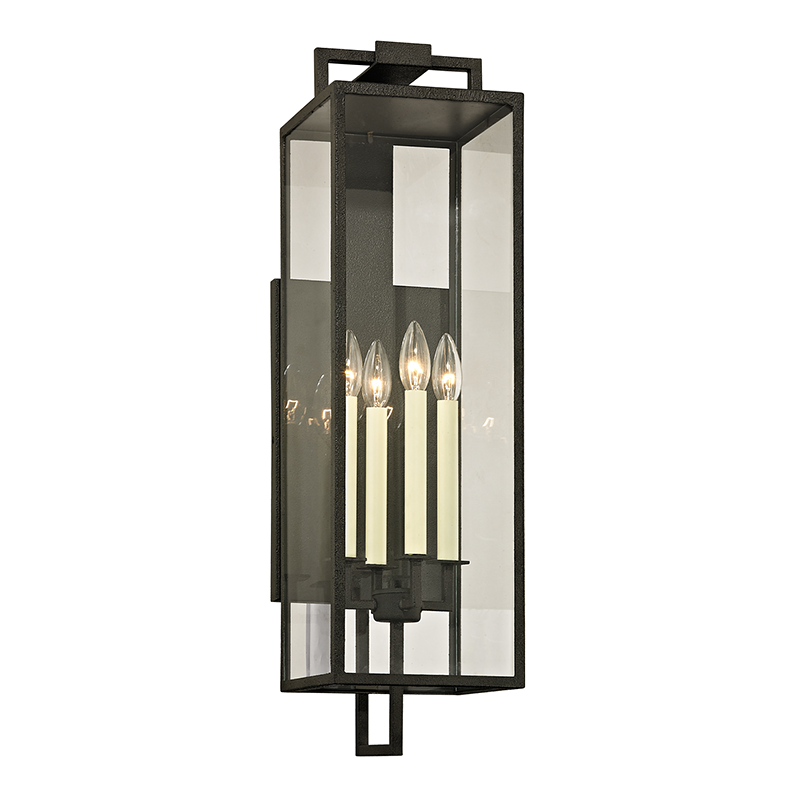 Beckham Wall Sconce with FORGED IRON Finish