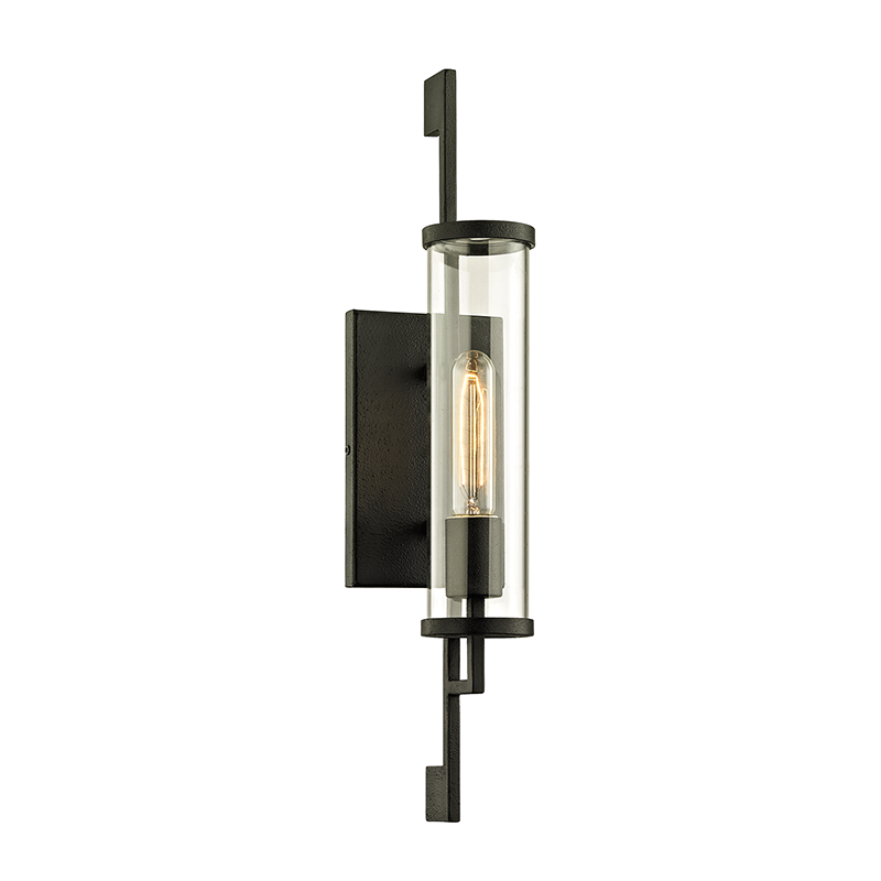 Park Slope Wall Sconce with FORGED IRON Finish