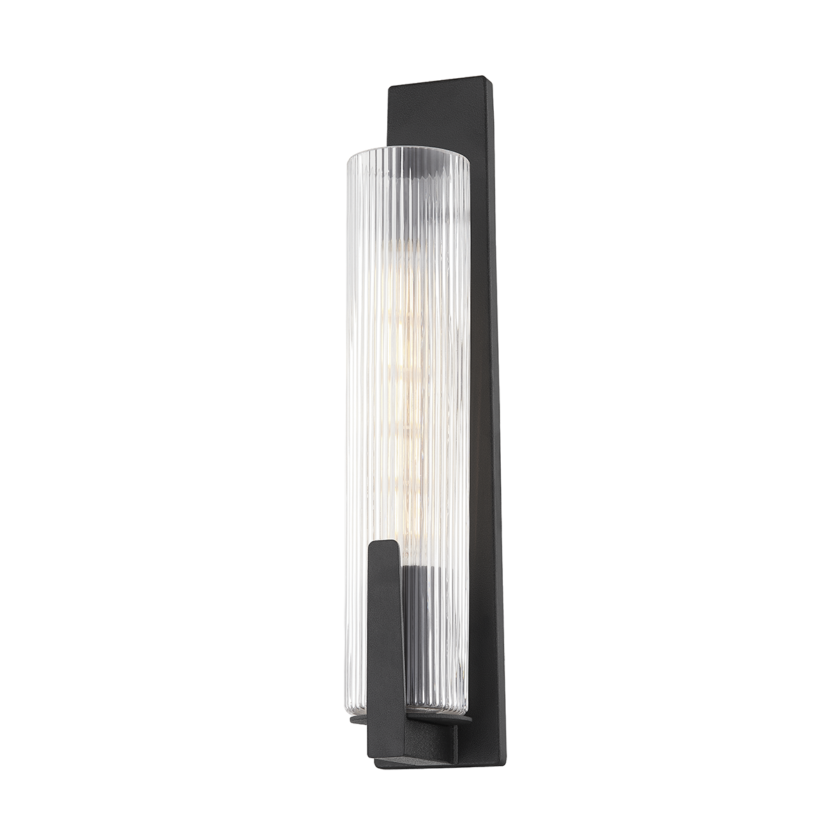 MALAKAI Wall Sconce with FORGED IRON Finish