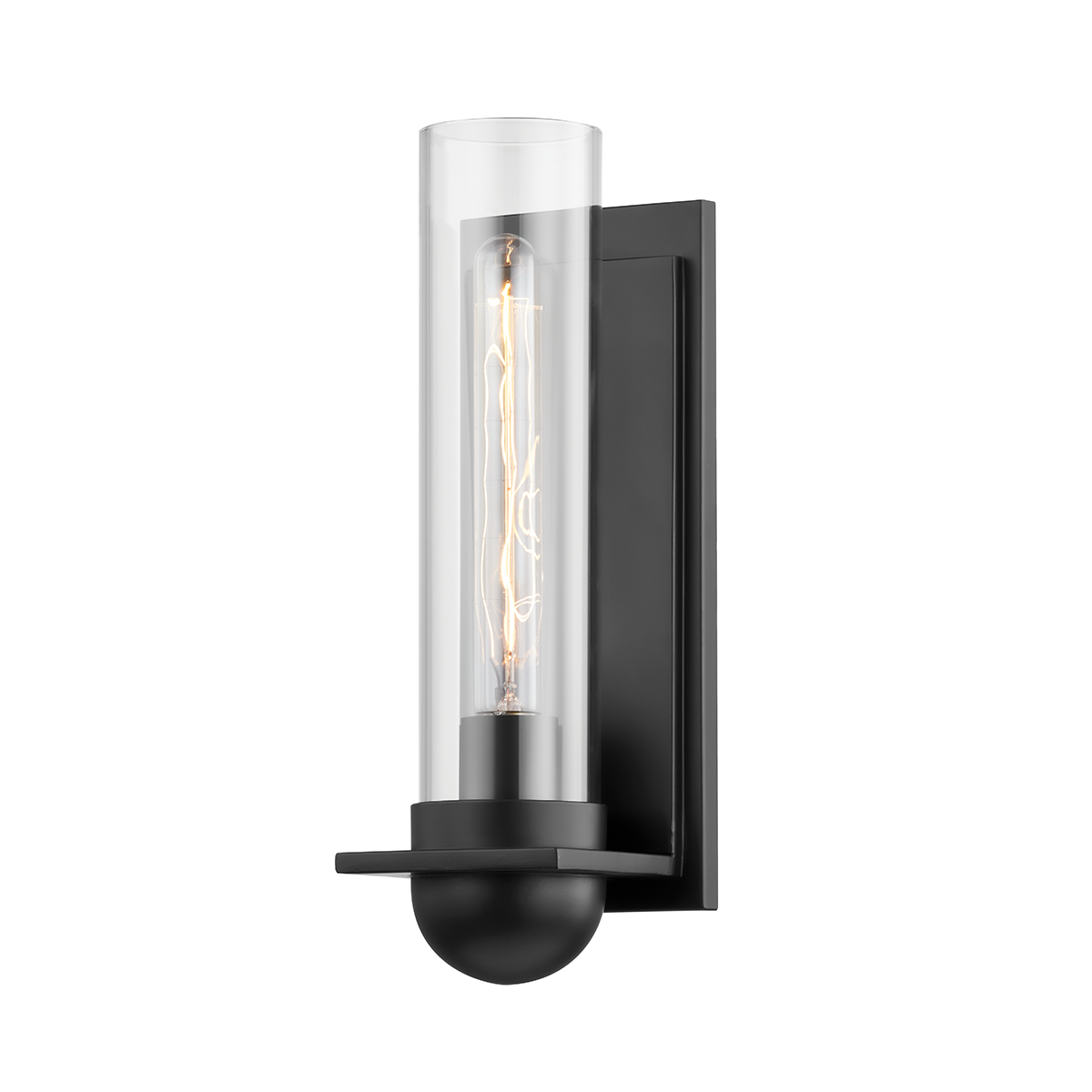 Kai Wall Sconce with SATIN BLACK Finish